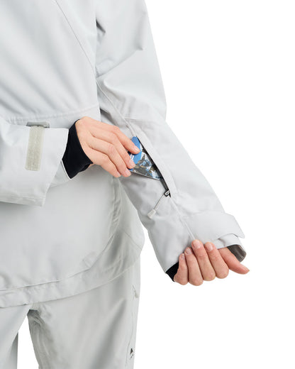 Burton Women's Reserve 2L Relaxed Anorak Gray Cloud 2026