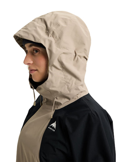 Burton Women's Reserve 2L Relaxed Anorak Summit Taupe/True Black 2026