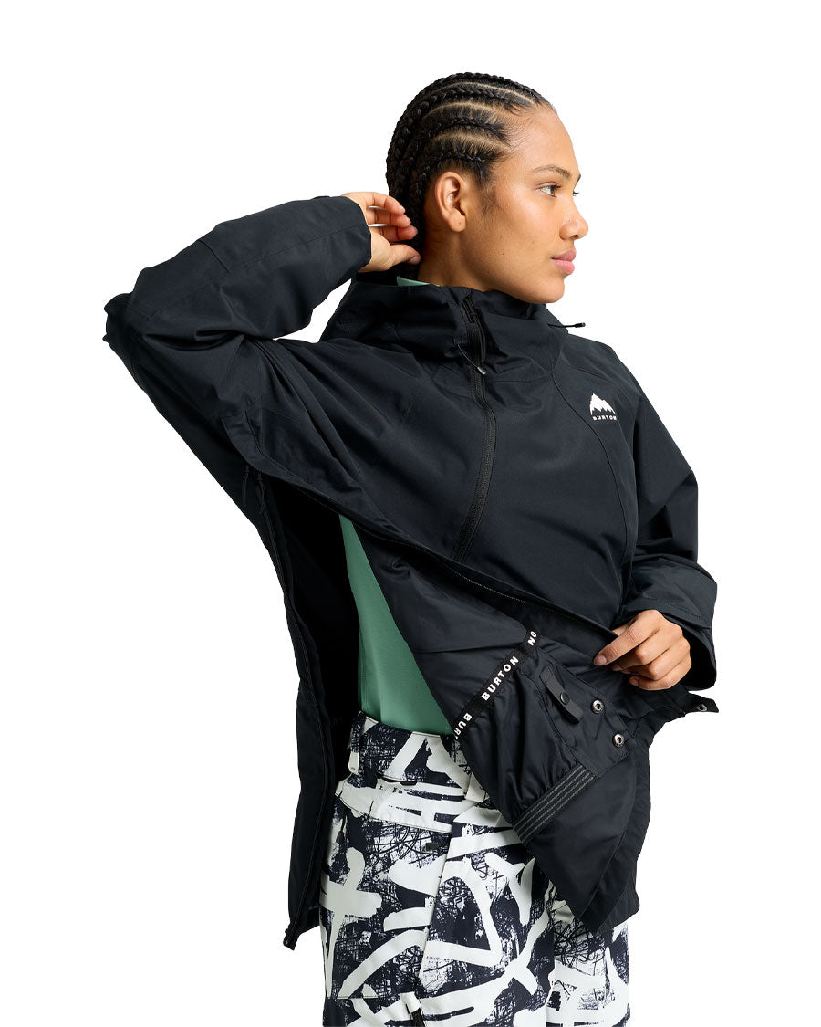 Burton Women's Reserve 2L Relaxed Anorak True Black 2026