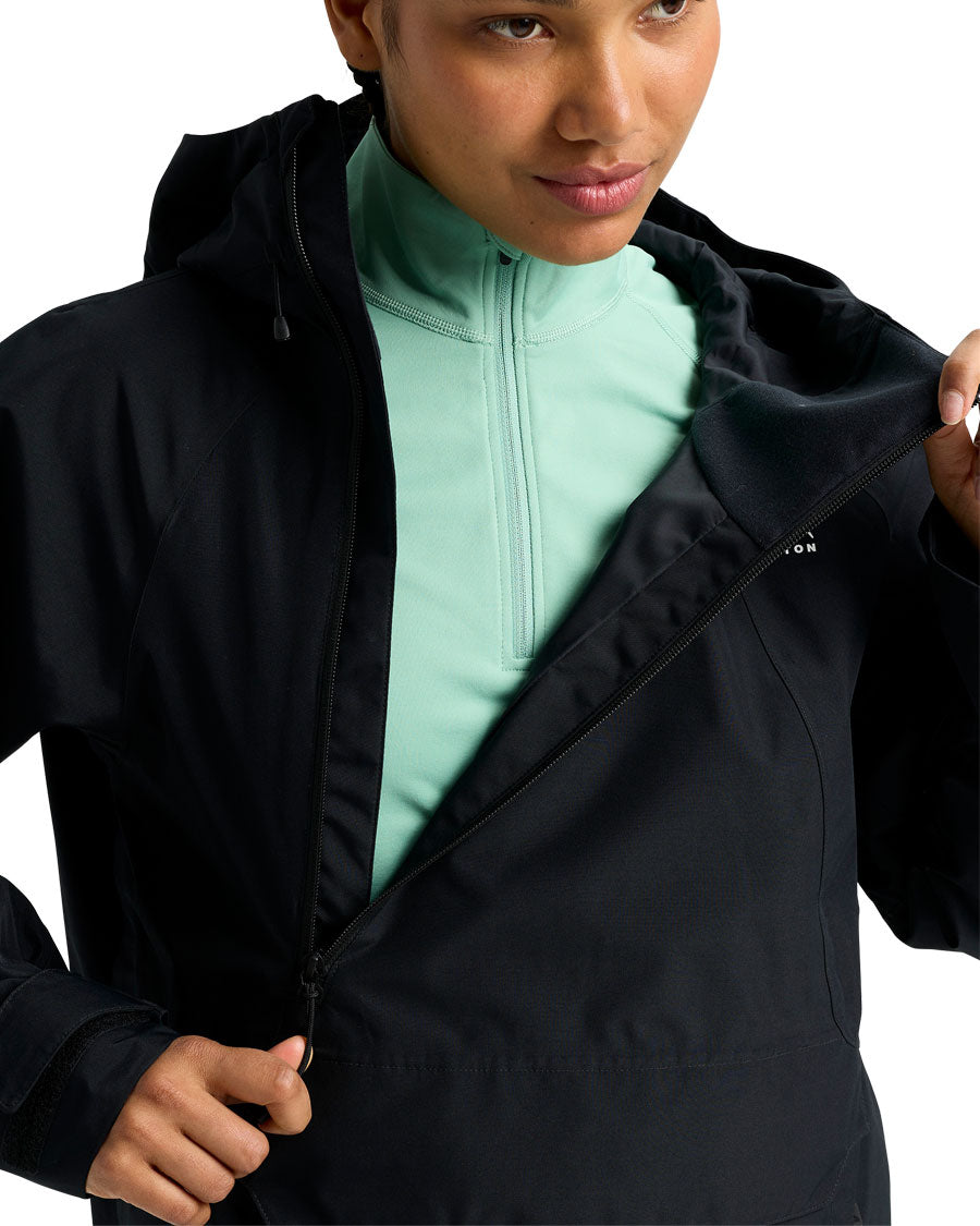 Burton Women's Reserve 2L Relaxed Anorak True Black 2026 – The