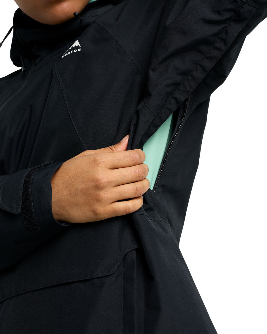 Burton Women's Reserve 2L Relaxed Anorak True Black 2026