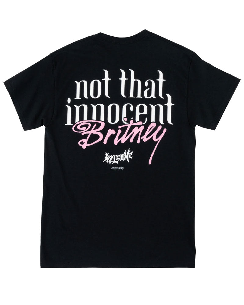 Welcome X Britney Spears Daisies T-Shirt - Black