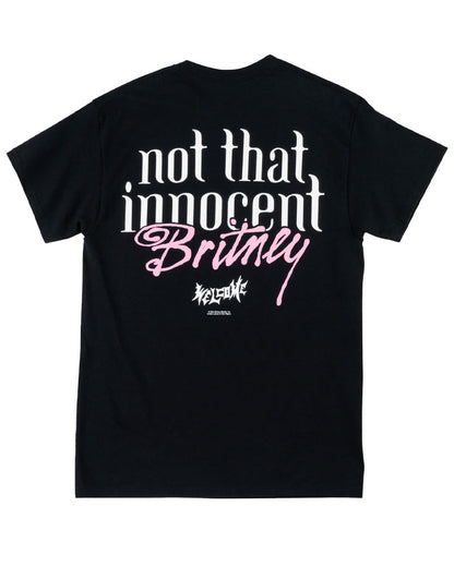 Welcome X Britney Spears Daisies T-Shirt - Black