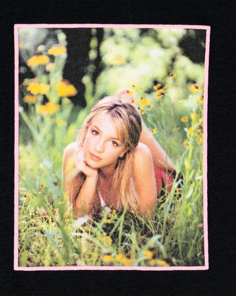 Welcome X Britney Spears Daisies T-Shirt - Black