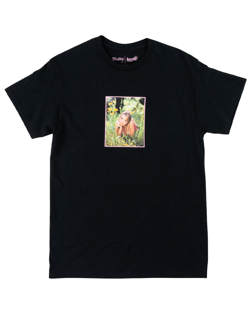 Welcome X Britney Spears Daisies T-Shirt - Black