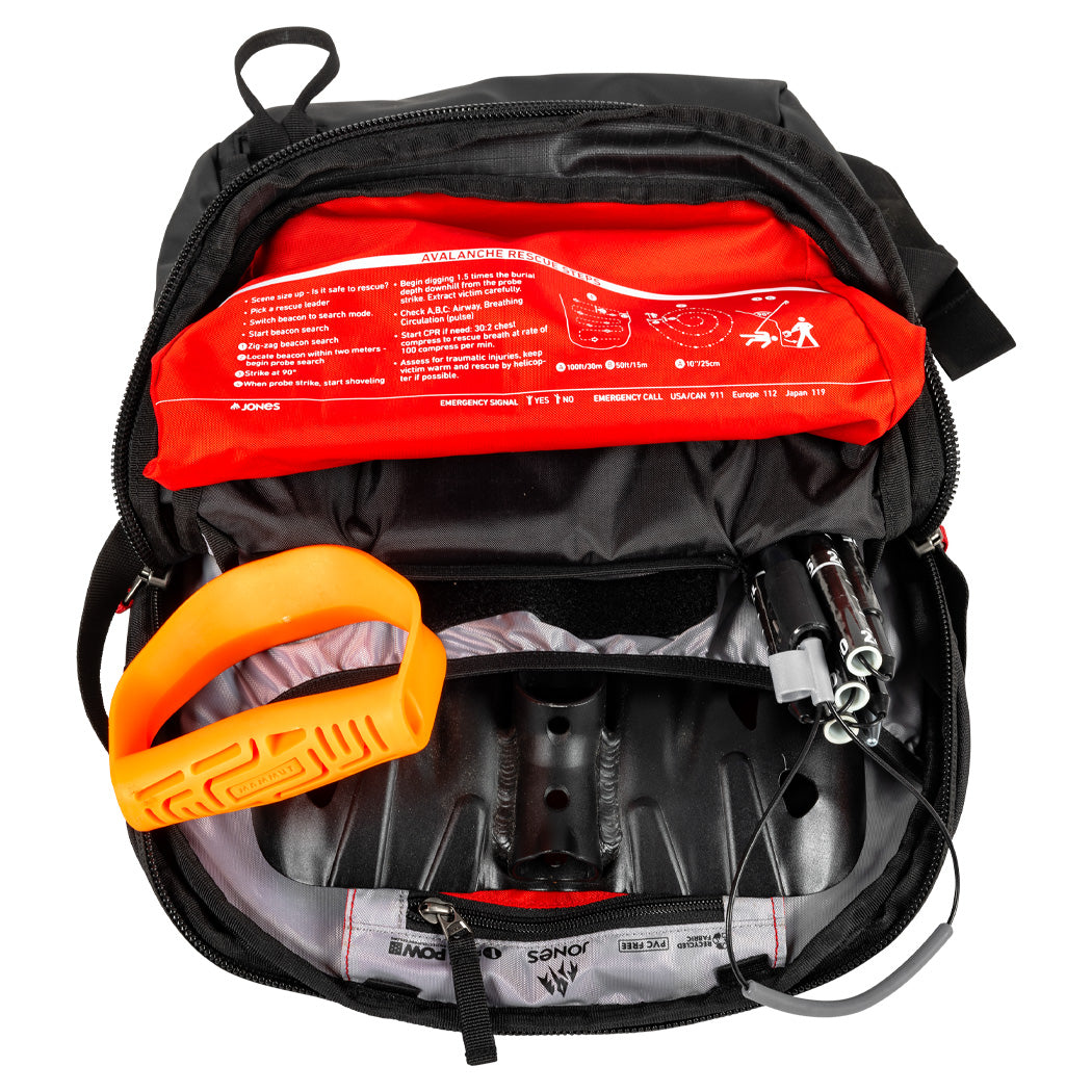 Jones Deeper 19L Backpack Stealth Black 2026