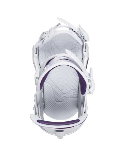 Jones Women's Aurora Binding Deep Purple White 2026