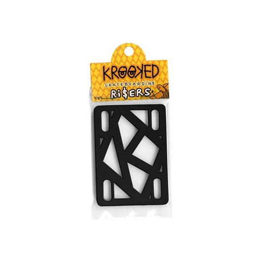 Krooked Riser Black 1/4"