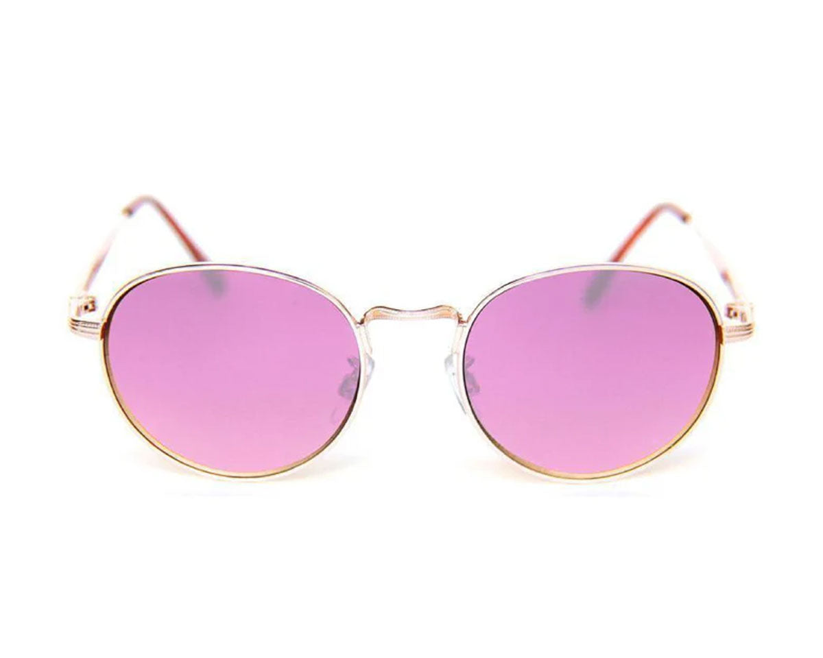 Happy Hour Sunglasses Holidaze - Gold Purple