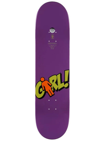 Girl Geering Blammo Full Dip Twin Tip Deck
