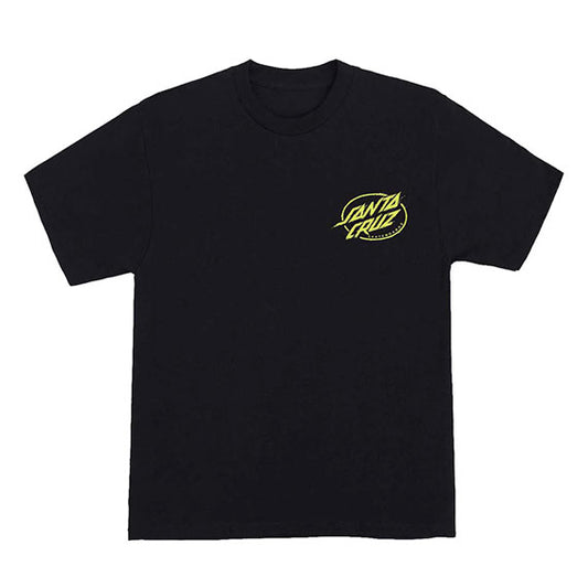 Santa Cruz Wooten Cyber Skull T-Shirt Black