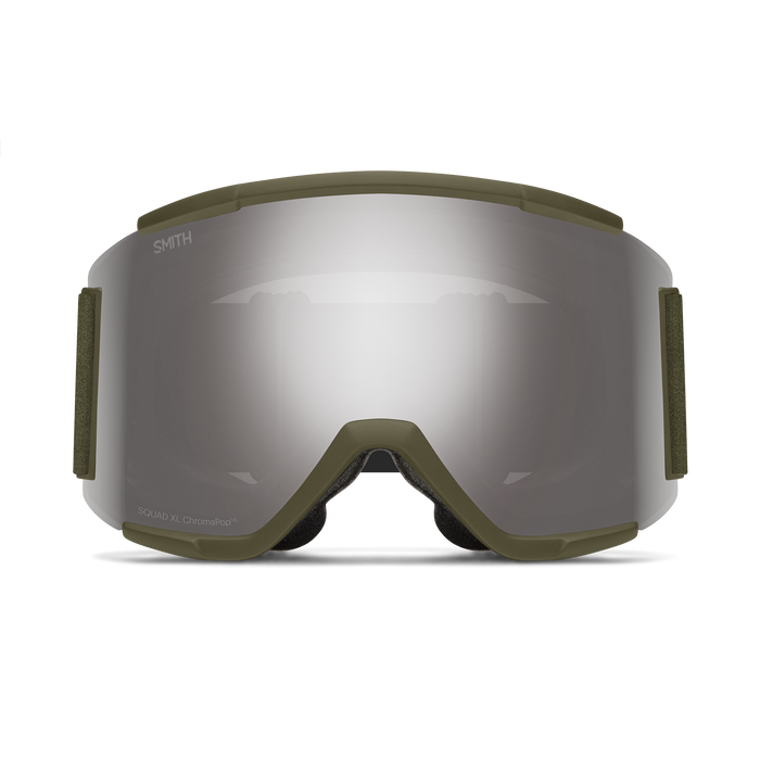 Smith Squad XL Goggle - Forest/ChromaPop Sun Platinum Mirror + Bonus Lens 2024