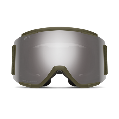 Smith Squad XL Goggle - Forest/ChromaPop Sun Platinum Mirror + Bonus Lens 2024