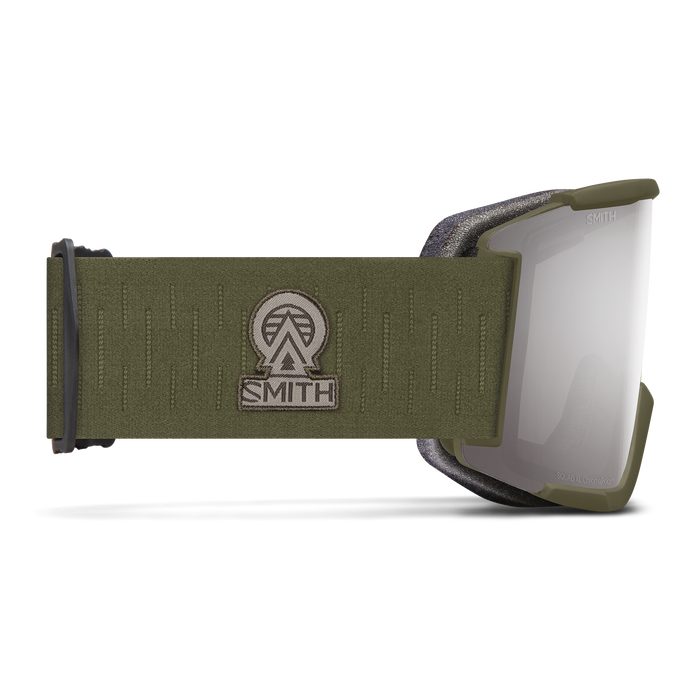 Smith Squad XL Goggle - Forest/ChromaPop Sun Platinum Mirror + Bonus Lens 2024