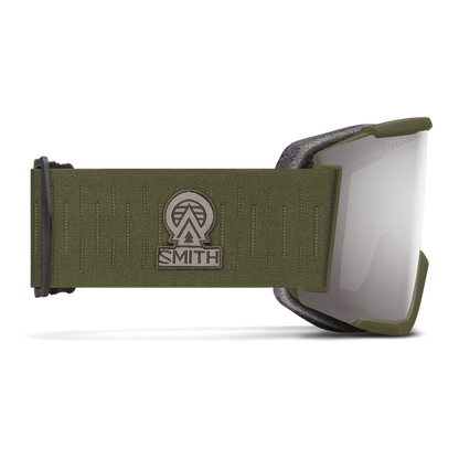 Smith Squad XL Goggle - Forest/ChromaPop Sun Platinum Mirror + Bonus Lens 2024