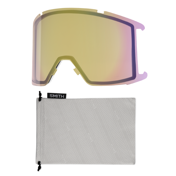 Smith Squad XL Goggle - Forest/ChromaPop Sun Platinum Mirror + Bonus Lens 2024