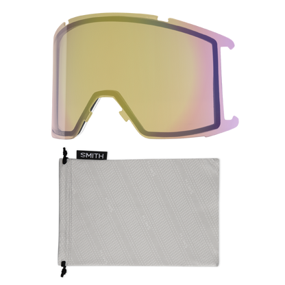 Smith Squad XL Goggle - Forest/ChromaPop Sun Platinum Mirror + Bonus Lens 2024