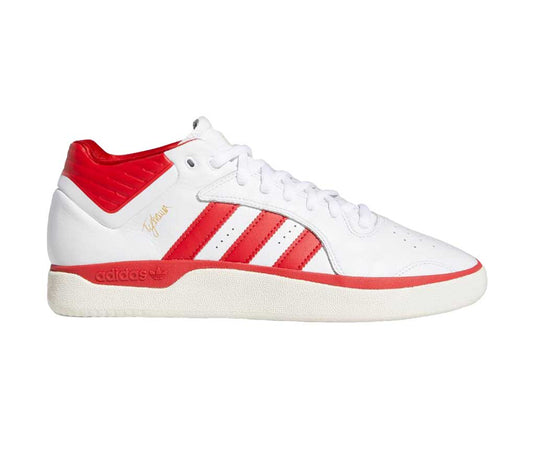Adidas Tyshawn - White/Scarlet/White