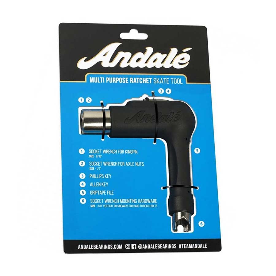 Andale Multi Purpose Ratchet Tool - Black