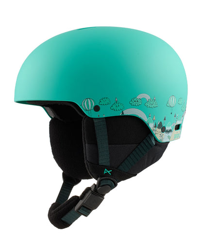 Anon Kids' Rime 3 Helmet Happy Teal 2023