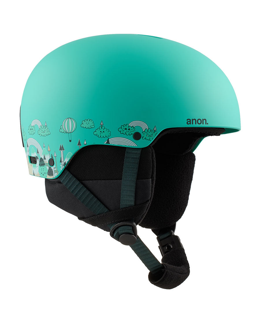 Anon Kids' Rime 3 Helmet Happy Teal 2023