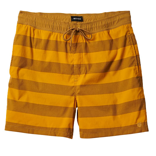 Brixton Voyage 16" Short - Medal Bronze/Yellow Cab