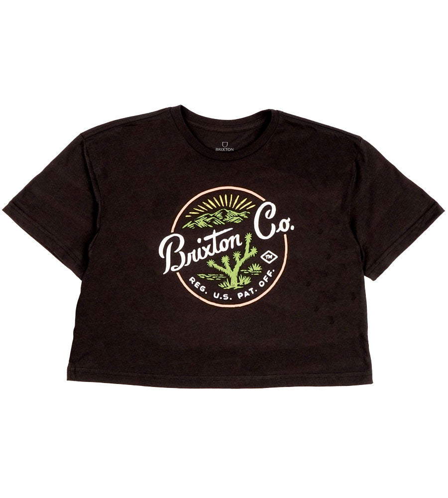 Brixton Women's Joshua Short Sleeve T-Shirt - Black
