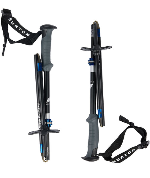 Burton x Black Diamond Compactor Poles Black/Blue 2026 – The