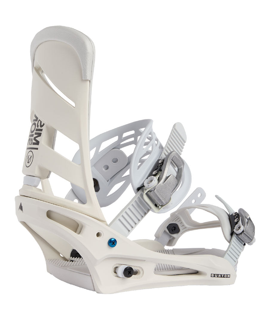 Burton Men's Mission Re:Flex Binding Stout White 2024