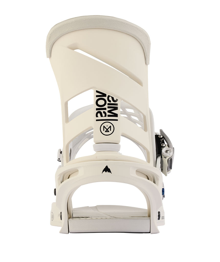 Burton Men's Mission Re:Flex Binding Stout White 2024