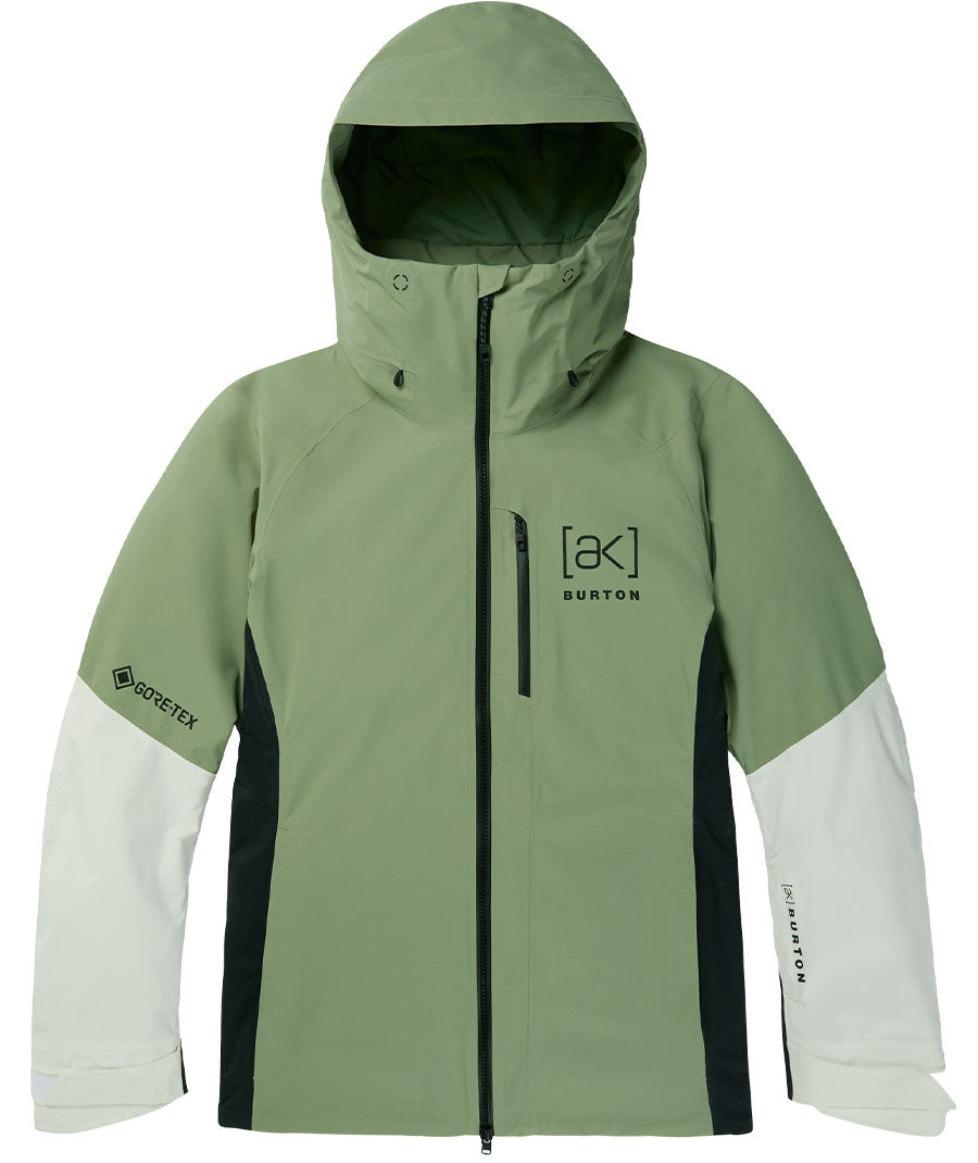 Burton Women's [ak] Upshift GoreTex 2L Jacket Hedge Green/Stout Whi