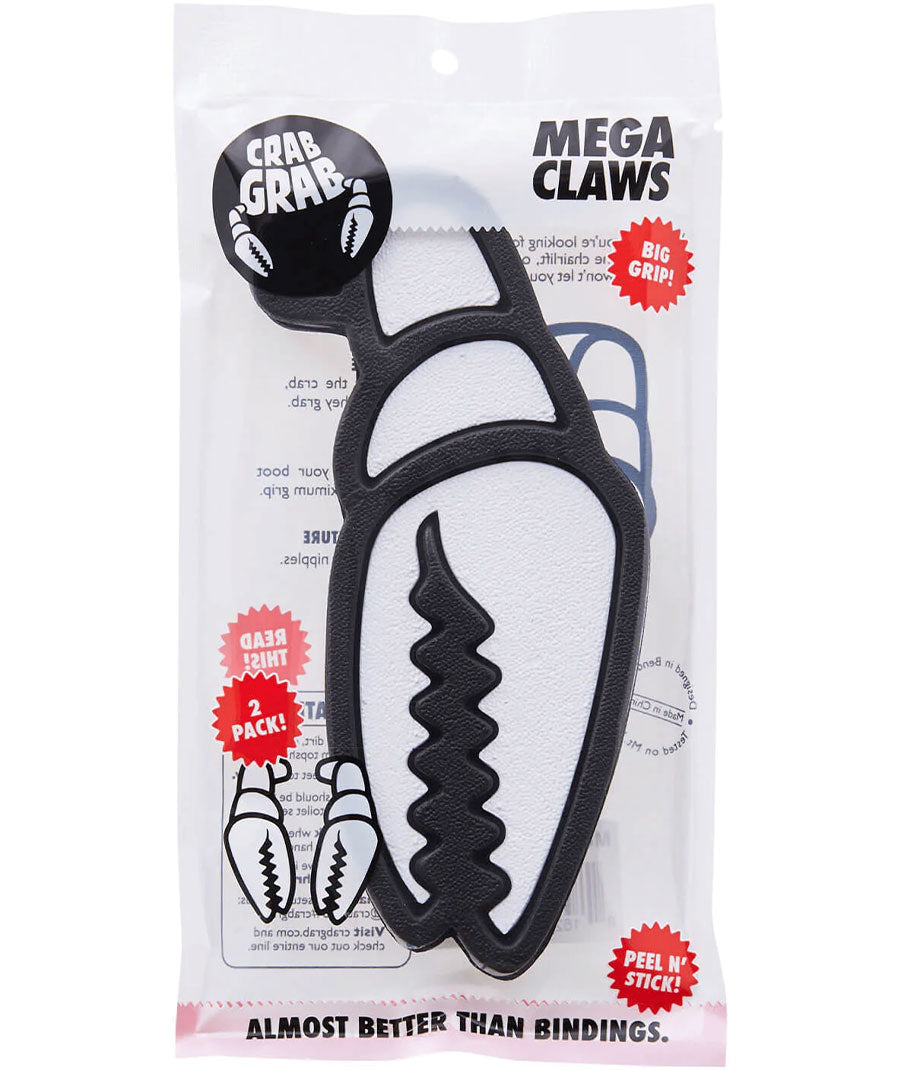 Crab Grab Mega Claw Stomp Pad - Black/White