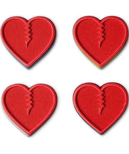 Crab Grab Mini Hearts Stomp Pad - Red