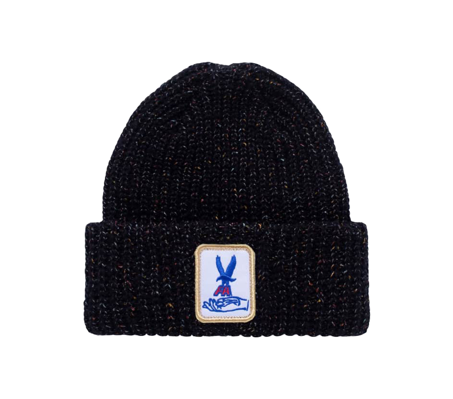 Fucking Awesome Hawk Beanie - Black Speckle