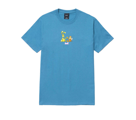 HUF Best Friends Short Sleeve T-shirt - Colonial Blue