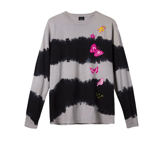 HUF Kei Girls Wash Long Sleeve T-shirt - Black