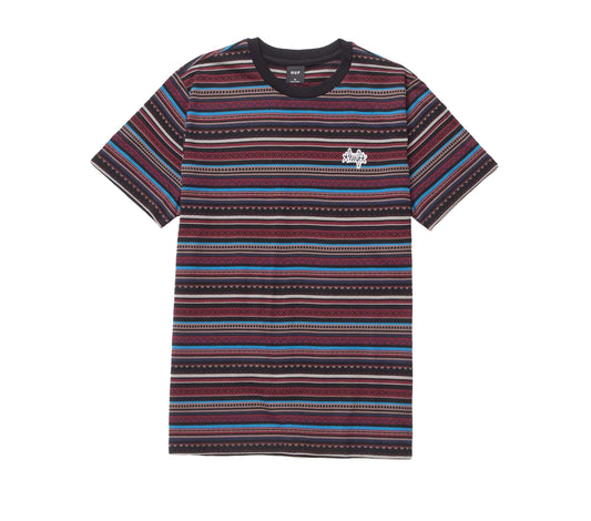 HUF Topanga Short Sleeve Knit Top - Navy Blazer