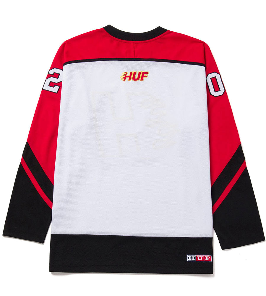 HUF Enforcer Hockey Jersey - White – The Source Snowboard & Skate