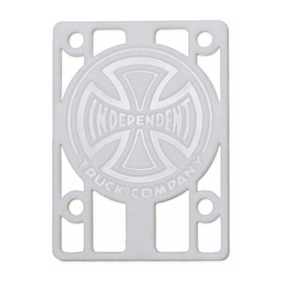 Independent 1/8" Riser - White