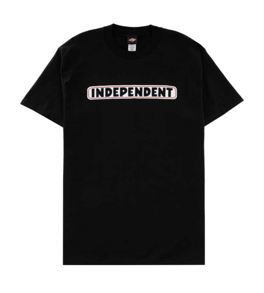 Independent Bar Logo T-Shirt Black