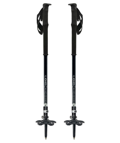 Jones Flip-Lock Talon Poles Black 105-135 2022