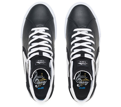 Lakai Flaco II Mid - Black/White Leather