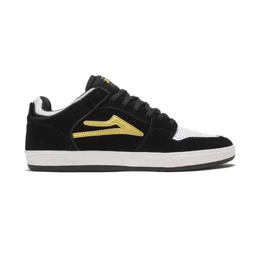 Lakai Telford Low - Black/Gold Suede