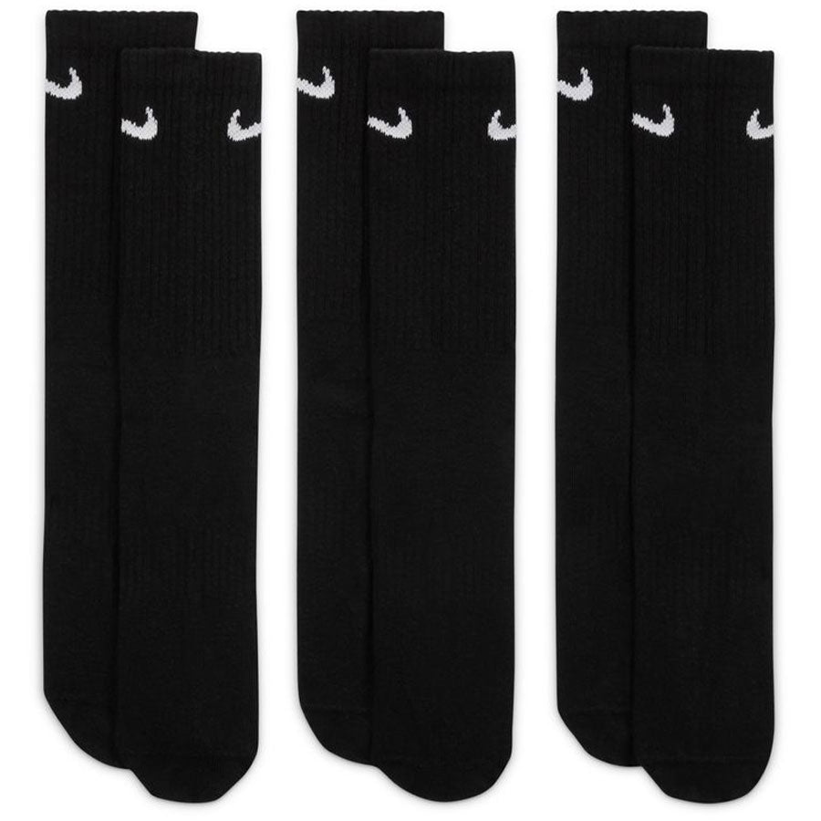 Nike Everyday Lightweight Crew Sock 3-Pack Black