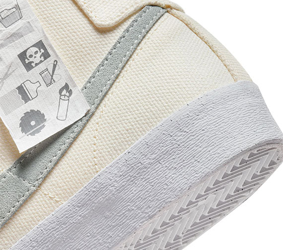 Nike SB Blazer Court Mid Premium - Summit White/Summit White