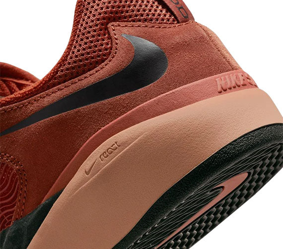 Nike SB Ishod Wair - Rugged Orange/Black-Mineral Clay-Black