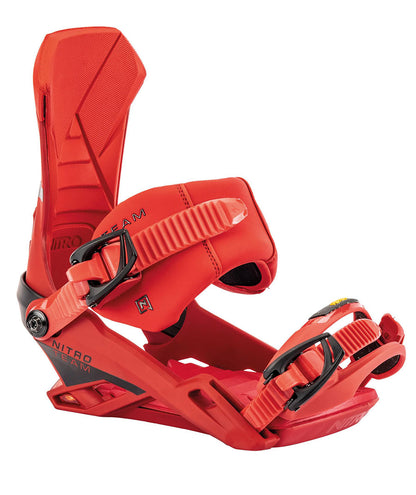 Nitro Men's Team Binding - Red 2023