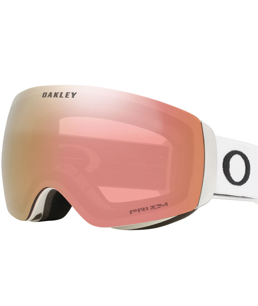 Oakley Flight Deck M Goggle Matte White/Prizm Rose Gold 2024