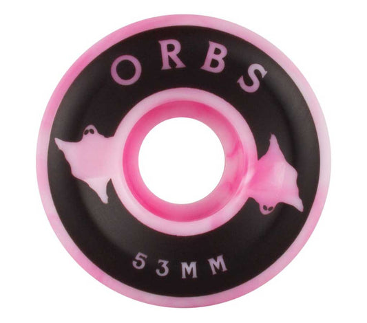 Orbs Specters Swirls Pink/White Wheel 53mm