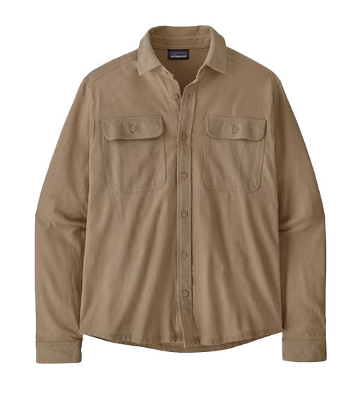 Patagonia Knoven Button Shirt Oar Tan